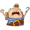 🏴‍☠️ Эмодзи «Пират Дигги» для Telegram