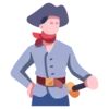 Стикер 17 Pirate