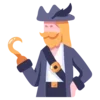 Стикер 37 Pirate