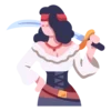 Стикер 18 Pirate