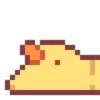 Стикер 12 Pixel Duck