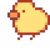 Стикер 10 Pixel Duck