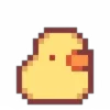 Стикер 18 Pixel Duck