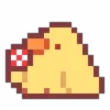 Стикер 35 Pixel Duck