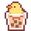Стикер 17 Pixel Duck