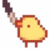 Стикер 25 Pixel Duck