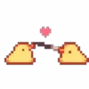 Стикер 7 Pixel Duck