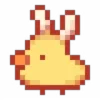Стикер 4 Pixel Duck