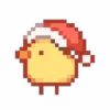 Стикер 13 Pixel Duck