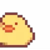 Стикер 38 Pixel Duck