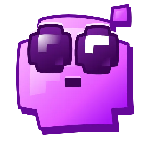 Стикер 19 Pixel Emoji - пиксель