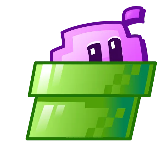 Стикер 26 Pixel Emoji - пиксель