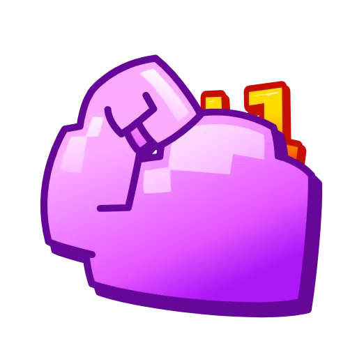 Стикер 35 Pixel Emoji - пиксель