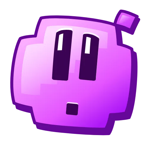 Стикер 27 Pixel Emoji - пиксель