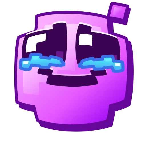Стикер 2 Pixel Emoji - пиксель