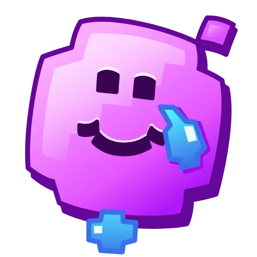 Стикер 4 Pixel Emoji - пиксель