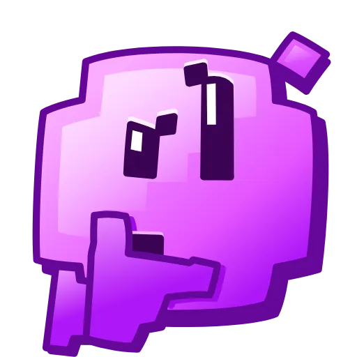 Стикер 25 Pixel Emoji - пиксель