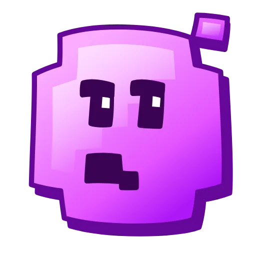 Стикер 15 Pixel Emoji - пиксель