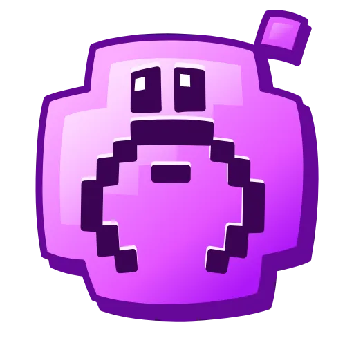 Стикер 17 Pixel Emoji - пиксель