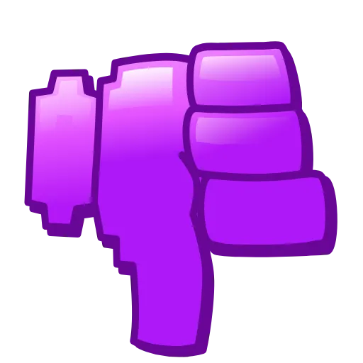 Стикер 34 Pixel Emoji - пиксель