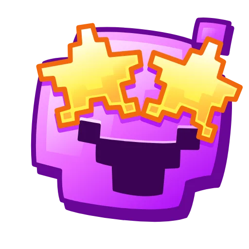 Стикер 13 Pixel Emoji Stickers