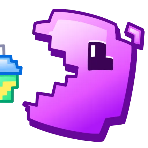 Стикер 37 Pixel Emoji Stickers