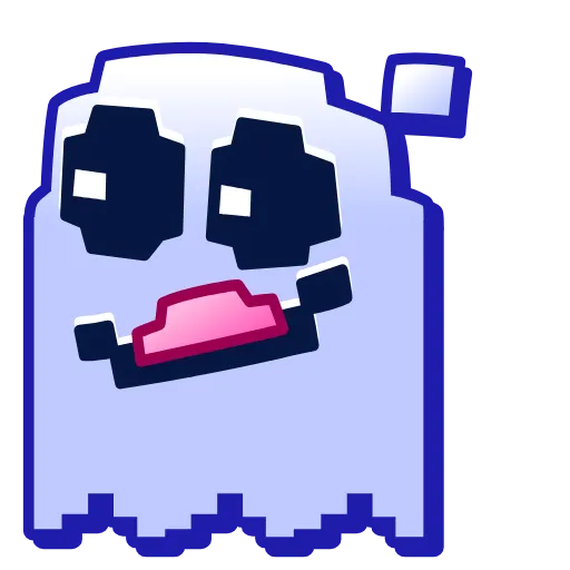Стикер 30 Pixel Emoji Stickers