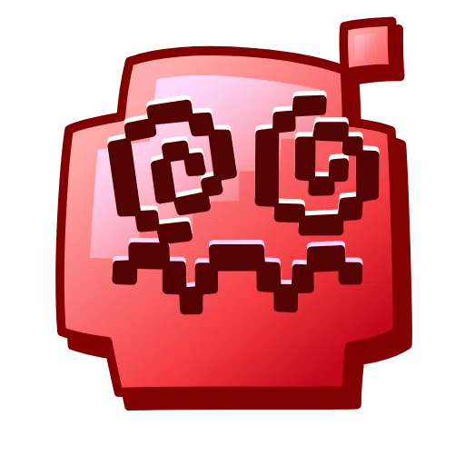 Стикер 28 Pixel Emoji Stickers