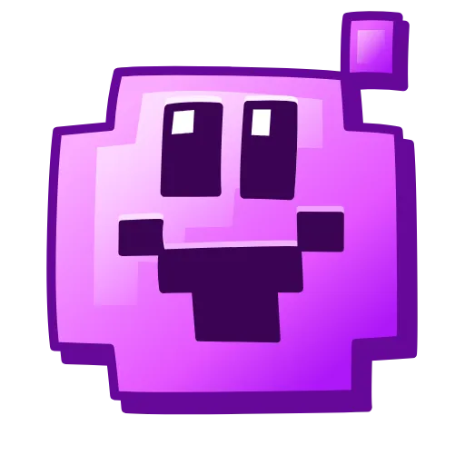 Стикер 8 Pixel Emoji Stickers