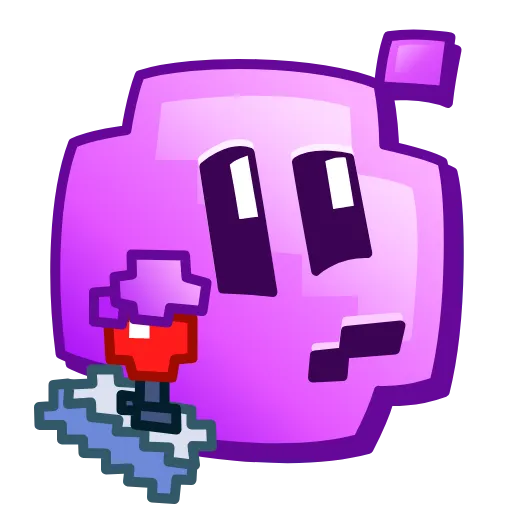 Стикер 32 Pixel Emoji Stickers