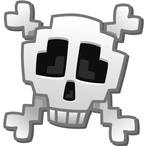 Стикер 31 Pixel Emoji Stickers
