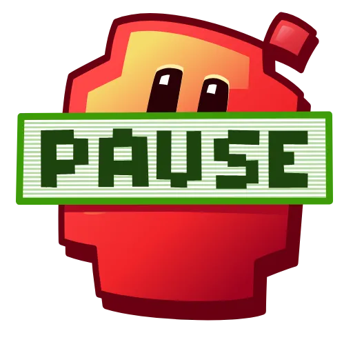 Стикер 40 Pixel Emoji Stickers