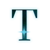 🧊 Эмодзи «Несколько шрифтом в одном стиле в разных цветах» для Telegram
