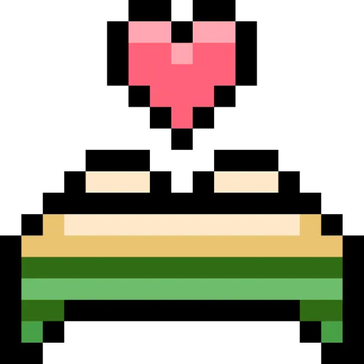 Стикер 59 Pixel love