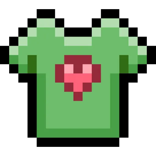 Стикер 37 Pixel love