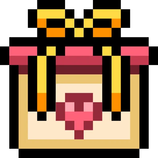 Стикер 4 Pixel love