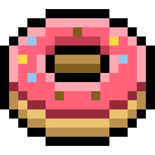 Стикер 32 Pixel love