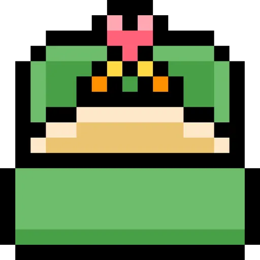 Стикер 55 Pixel love
