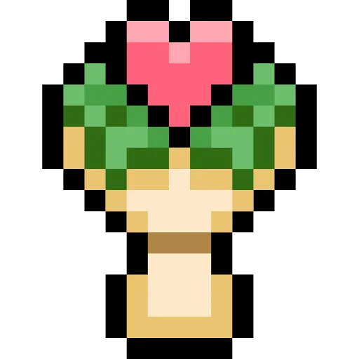 Стикер 2 Pixel love