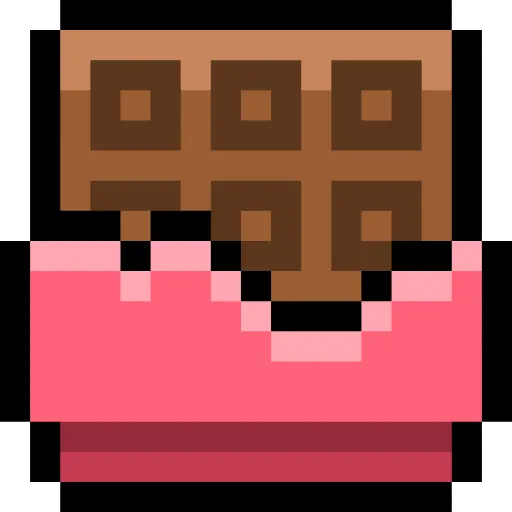 Стикер 21 Pixel love