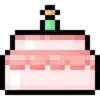 Стикер 33 Pixel love