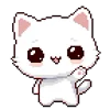 Стикер 2 🕺 Pixel Cat - пиксельные котики