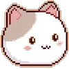 Стикер 40 🕺 Pixel Cat - пиксельные котики