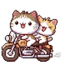 Стикер 19 🕺 Pixel Cat - пиксельные котики