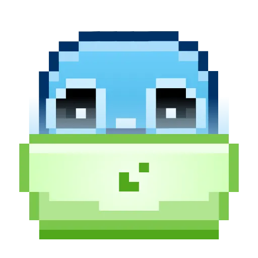 Стикер 27 Pixel Pigeon Emoji