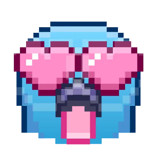 Стикер 5 Pixel Pigeon Emoji