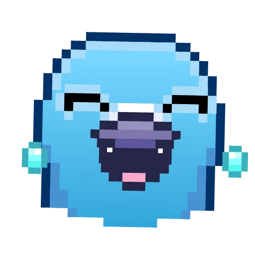 Стикер 2 Pixel Pigeon Emoji