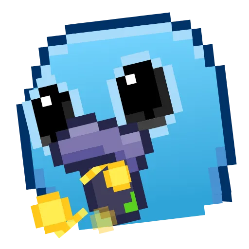 Стикер 20 Pixel Pigeon Emoji