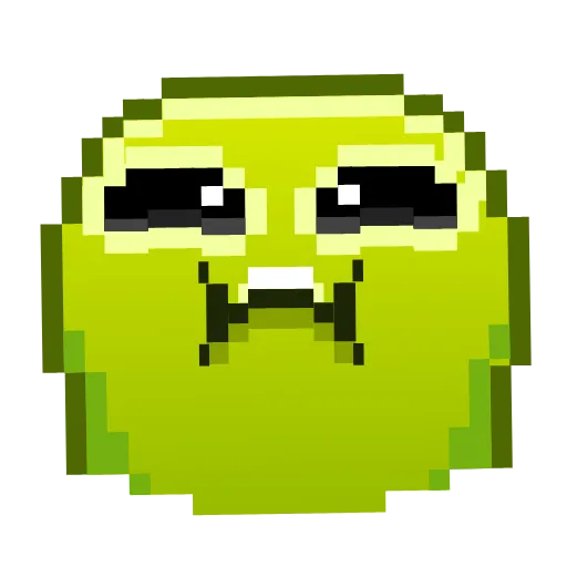 Стикер 19 Pixel Pigeon Emoji