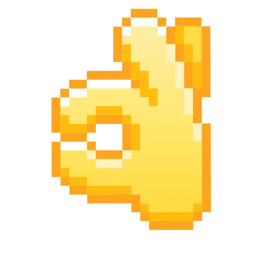 Стикер 24 Pixel Pigeon Emoji